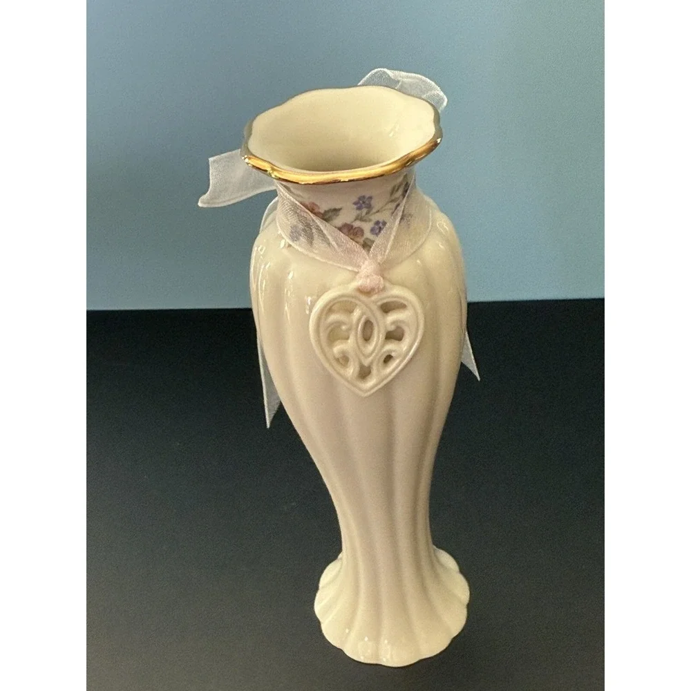 Vintage LENOX Floral Collection Vase Handcrafted Charm